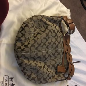Authentic coach purse
